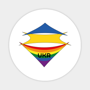 Ukraine pride flag Magnet